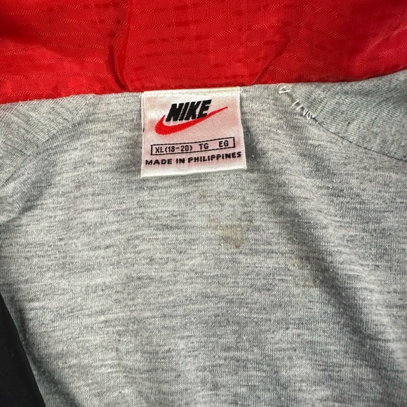 Nike Black Windbreaker Jacket Size XL - Picture 5 of 7